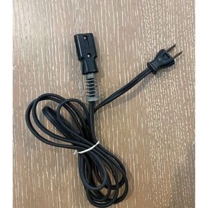 Vintage Leviton 6A 250V 10A 125V Appliance Power Cord Detachable Replacement